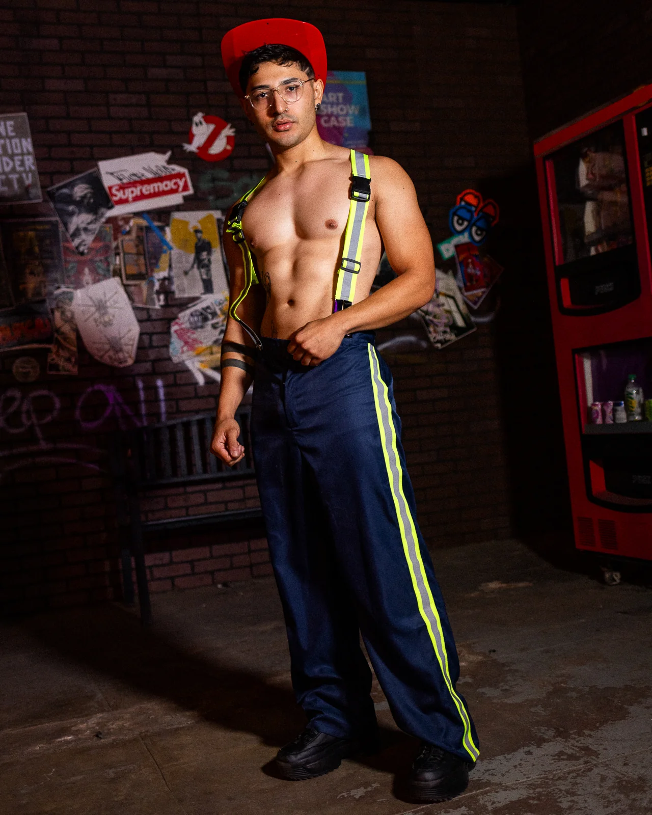 2pc Stud On Fire Costume - Image 2