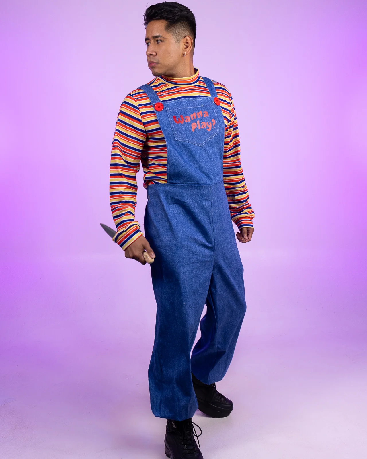 3pc Wanna Play? Doll Men's Costume - Image 3