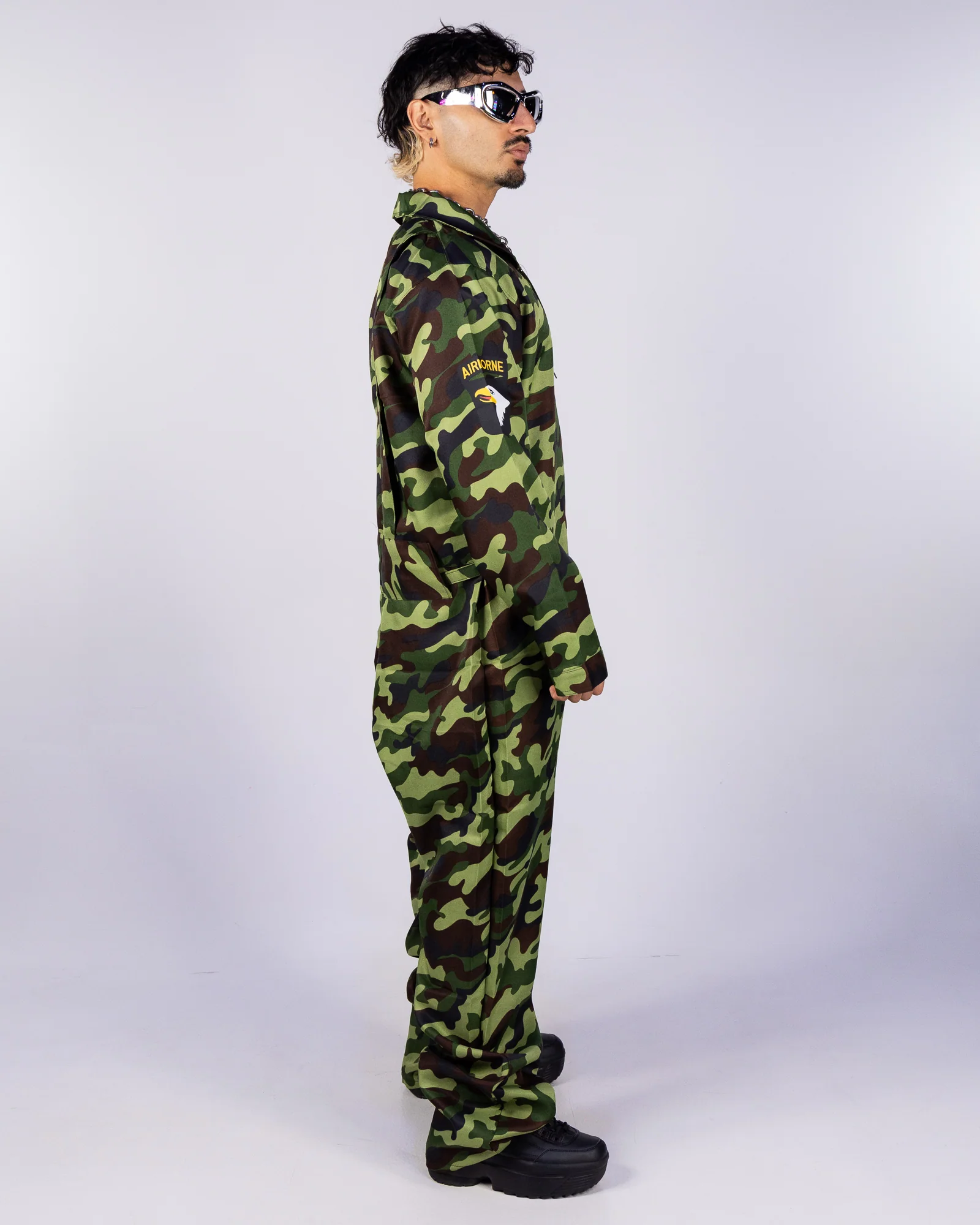 At Ease Men's Camo Coveralls Jumpsuit - Image 4
