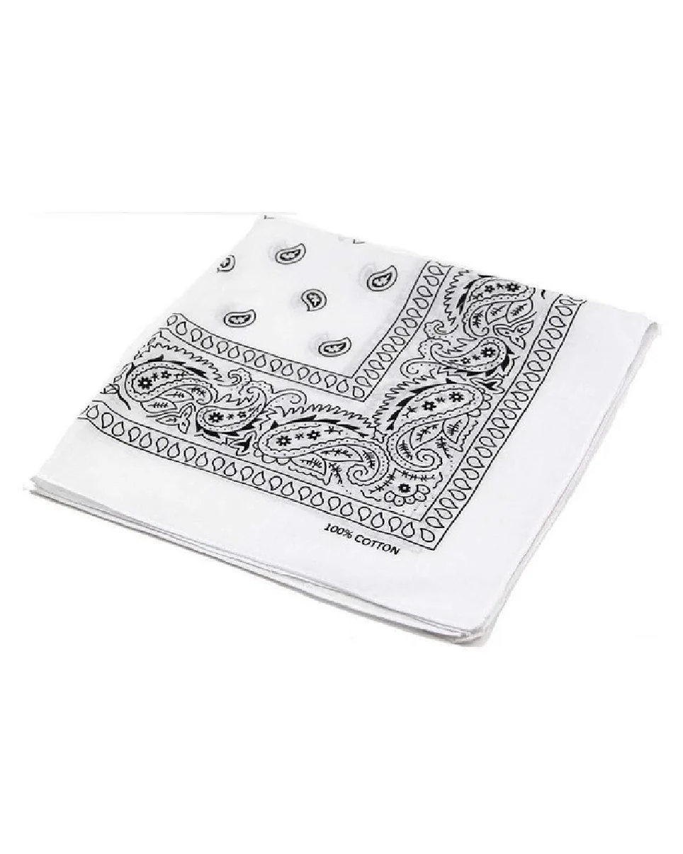Basic Paisley Unisex Face Bandanna Mask - Image 16