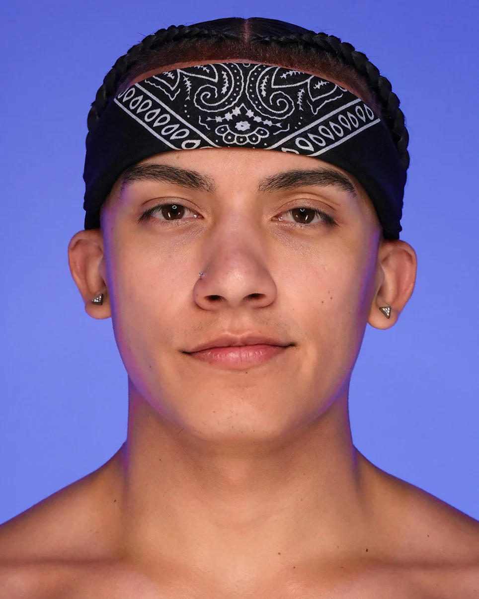 Basic Paisley Unisex Face Bandanna Mask - Image 2