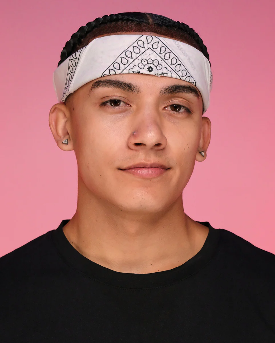 Basic Paisley Unisex Face Bandanna Mask - Image 8