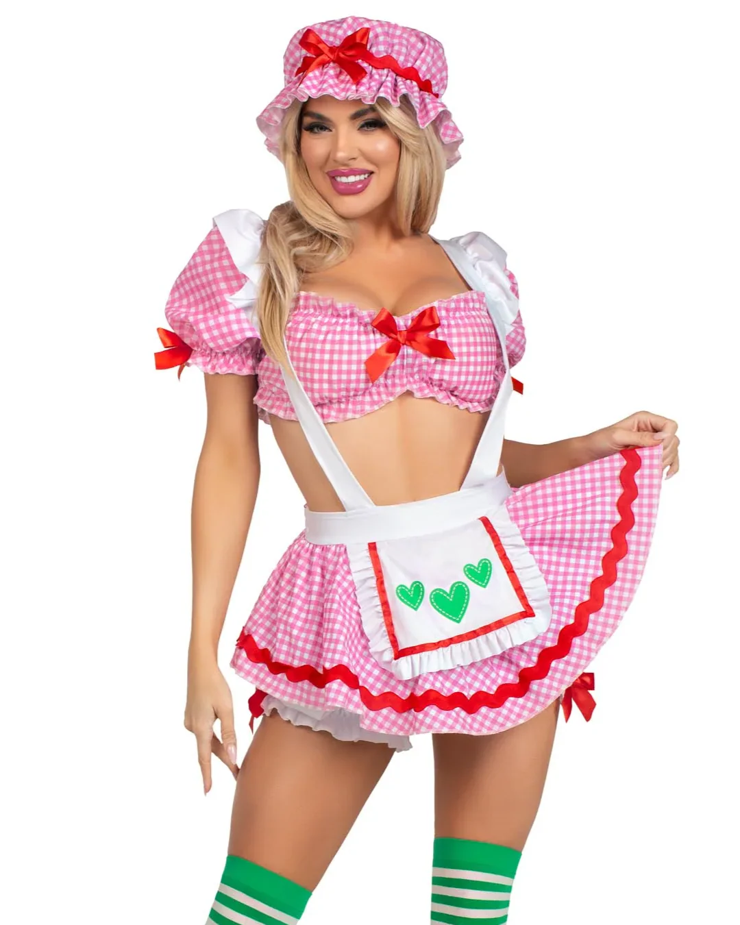 Berry Babe 3pc Women's Skirt Set Costume - Image 7