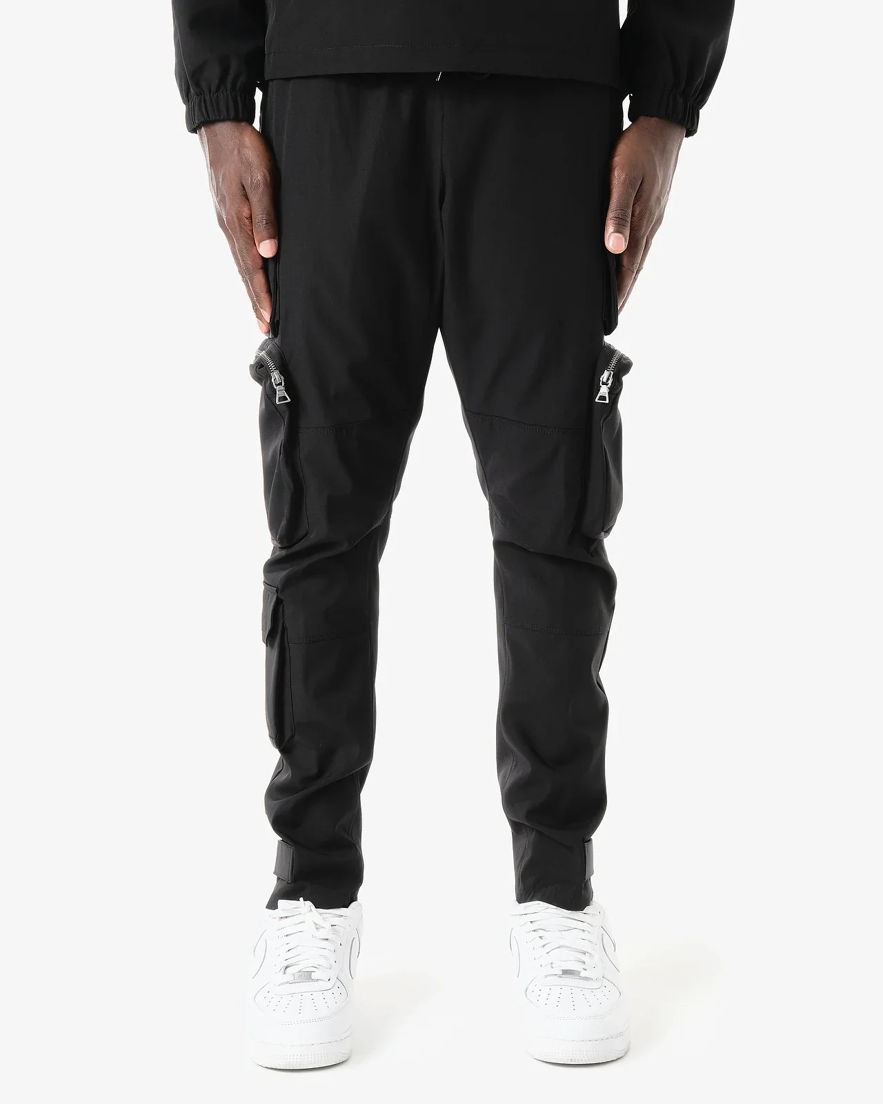 Black Unisex Cargo Pants - Image 10
