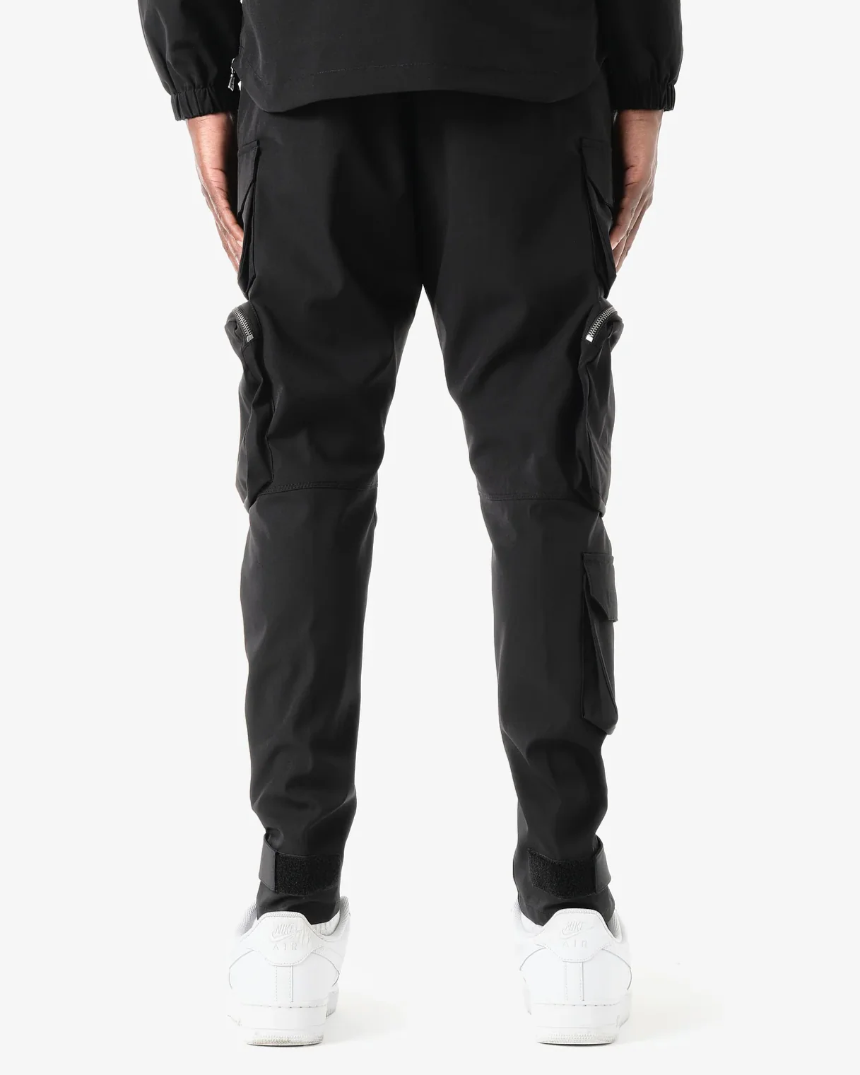 Black Unisex Cargo Pants - Image 11