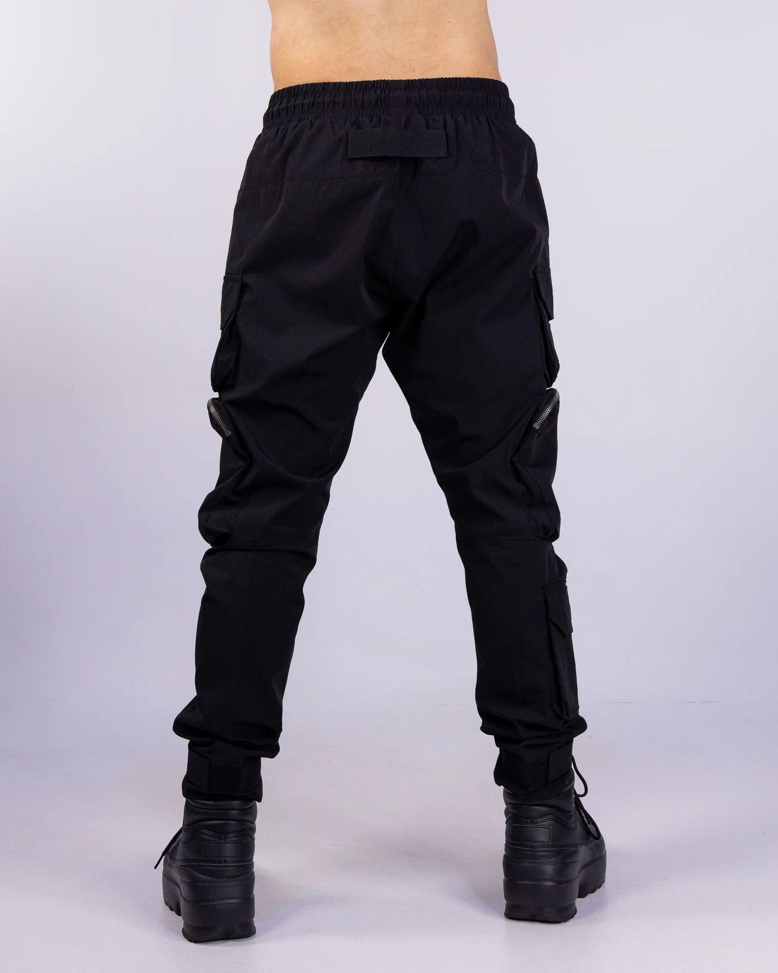 Black Unisex Cargo Pants - Image 4