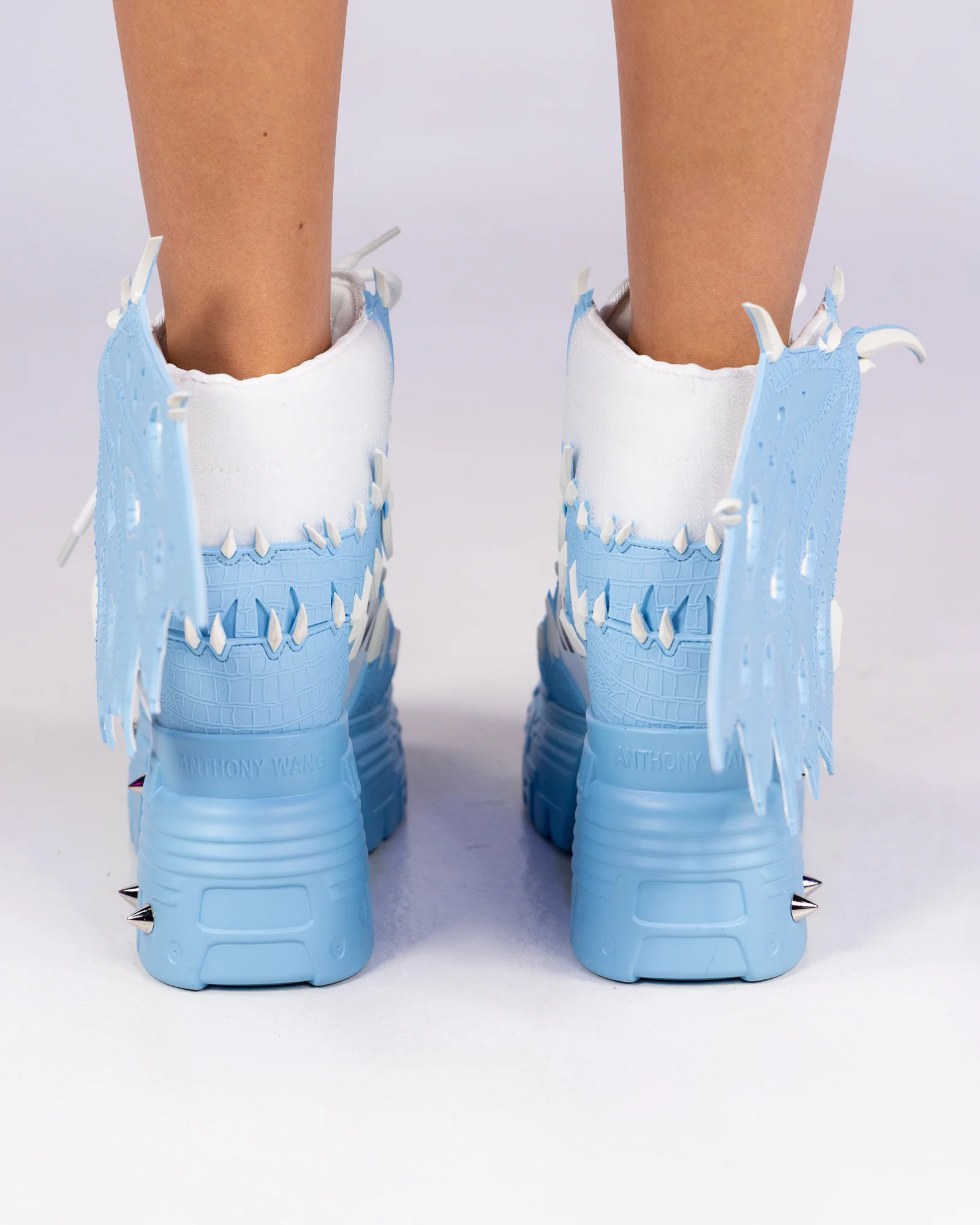 Blue Apple Women's Dragon Wedge Sneakers - Image 3