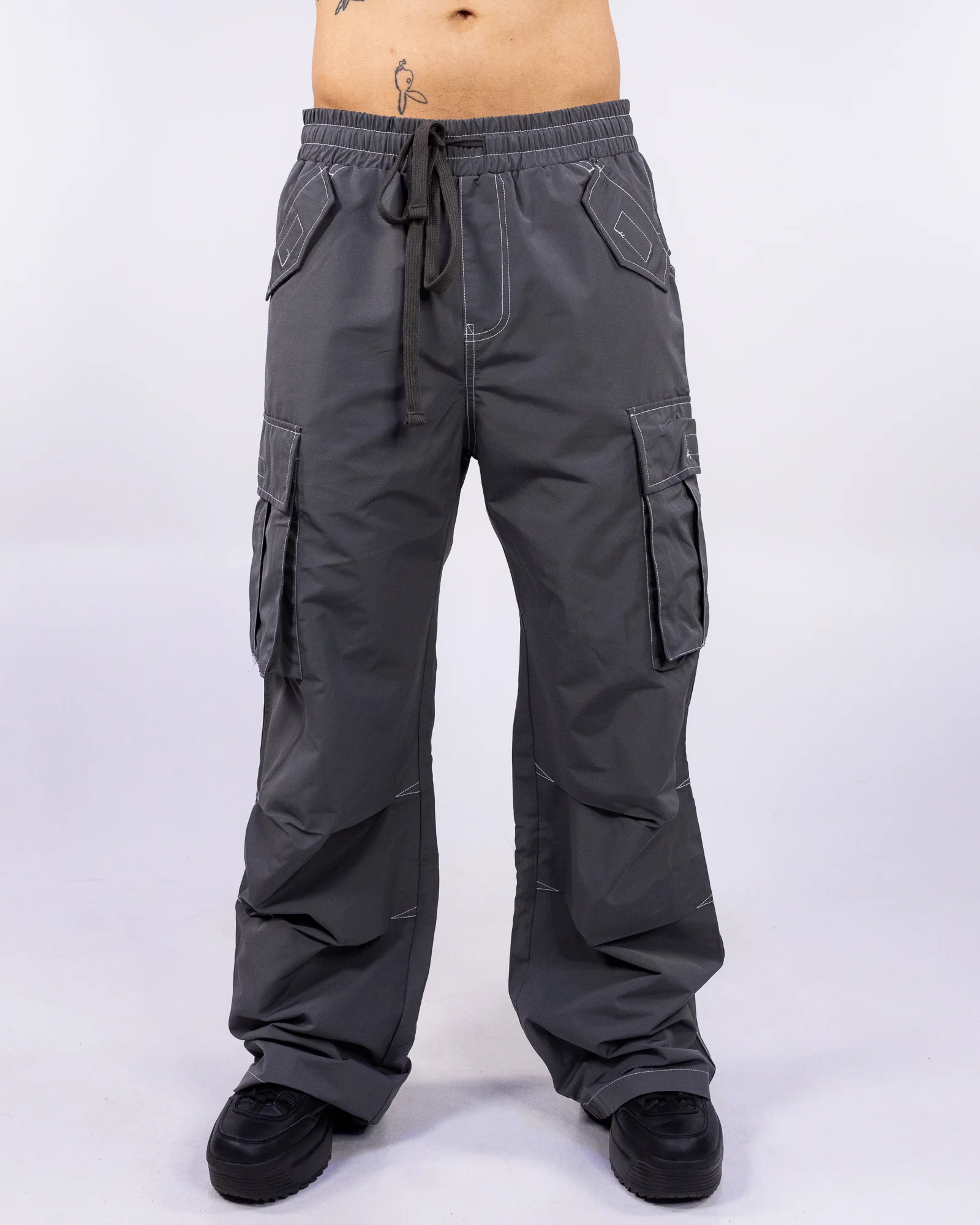 Campus Gray Men's Cargo Pants