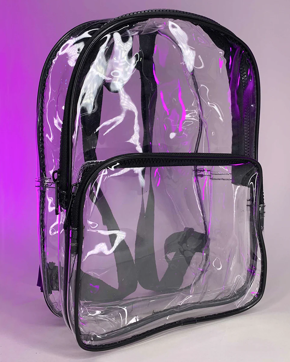 Clear Basic Backpack - Image 3