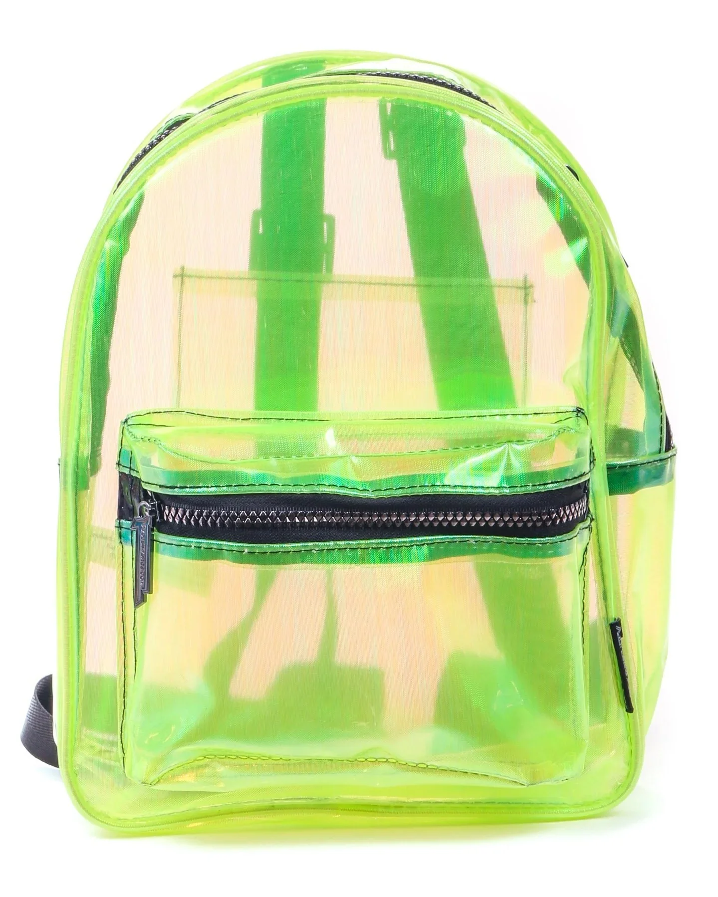 Clear Bubble Lime Mini Backpack - Image 5