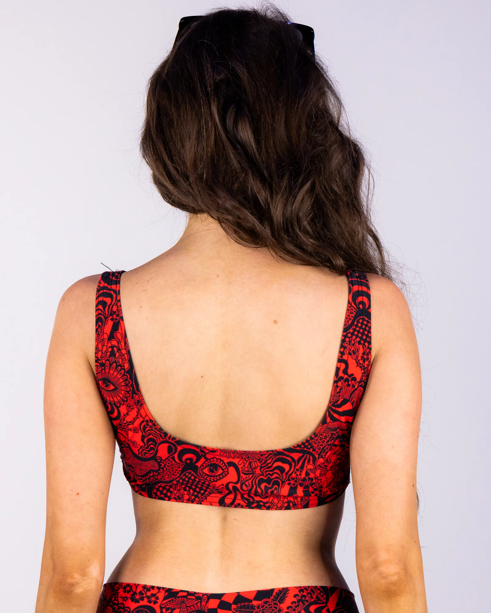 Crimson Zenith Underboob Top - Image 6