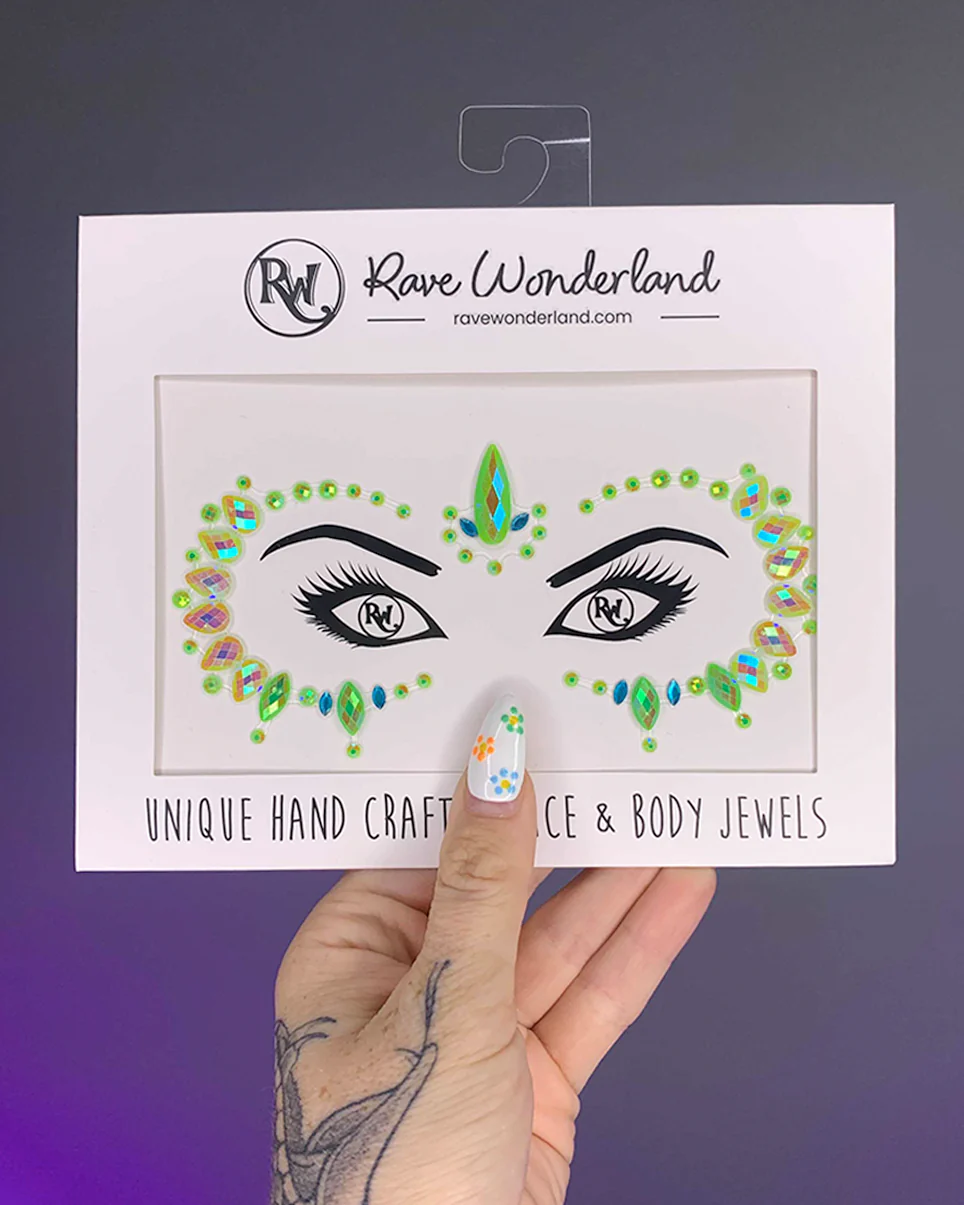 Emerald Queen Face Jewel