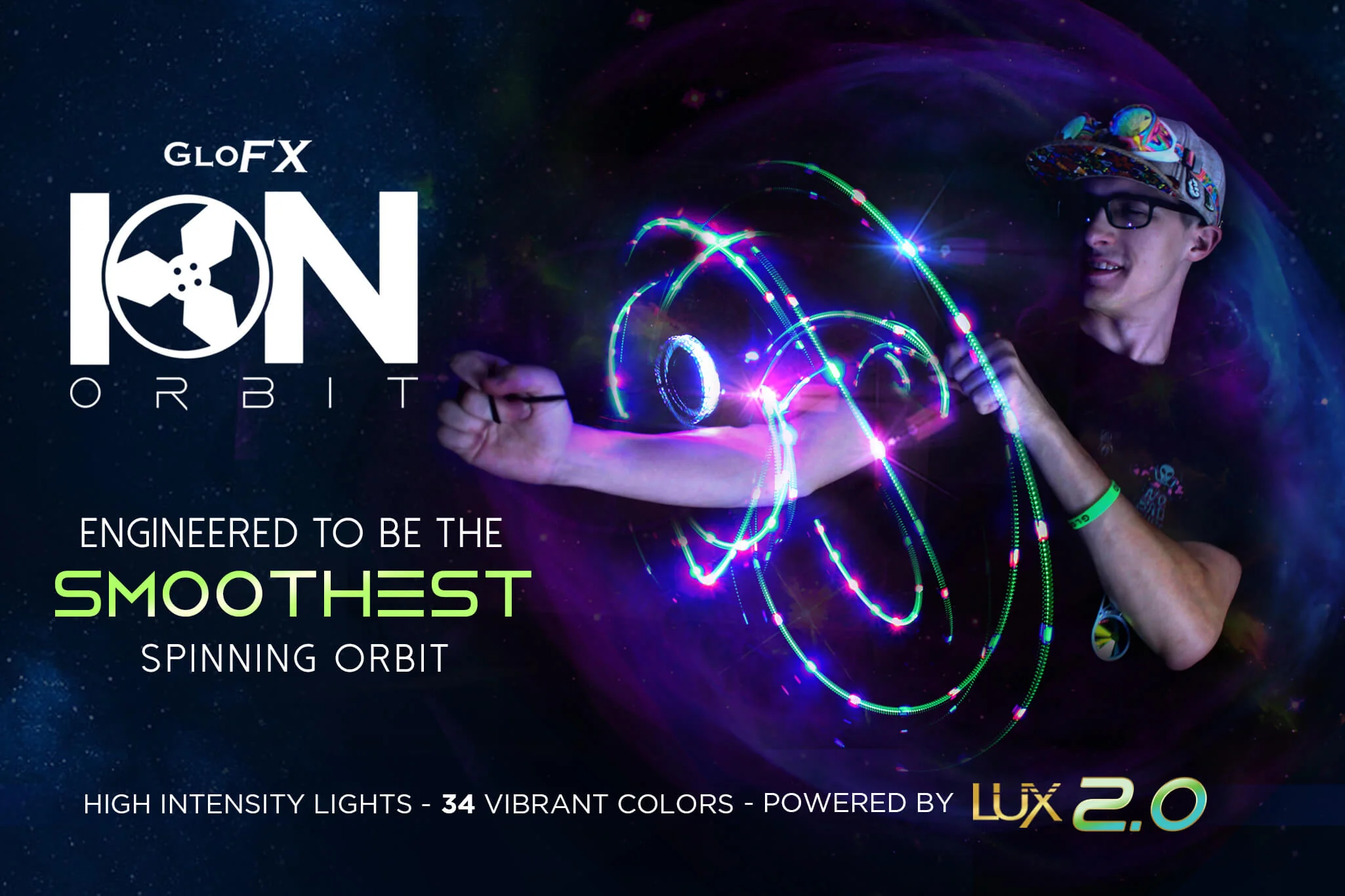 GloFX 3-LED Ion Orbit - Image 4