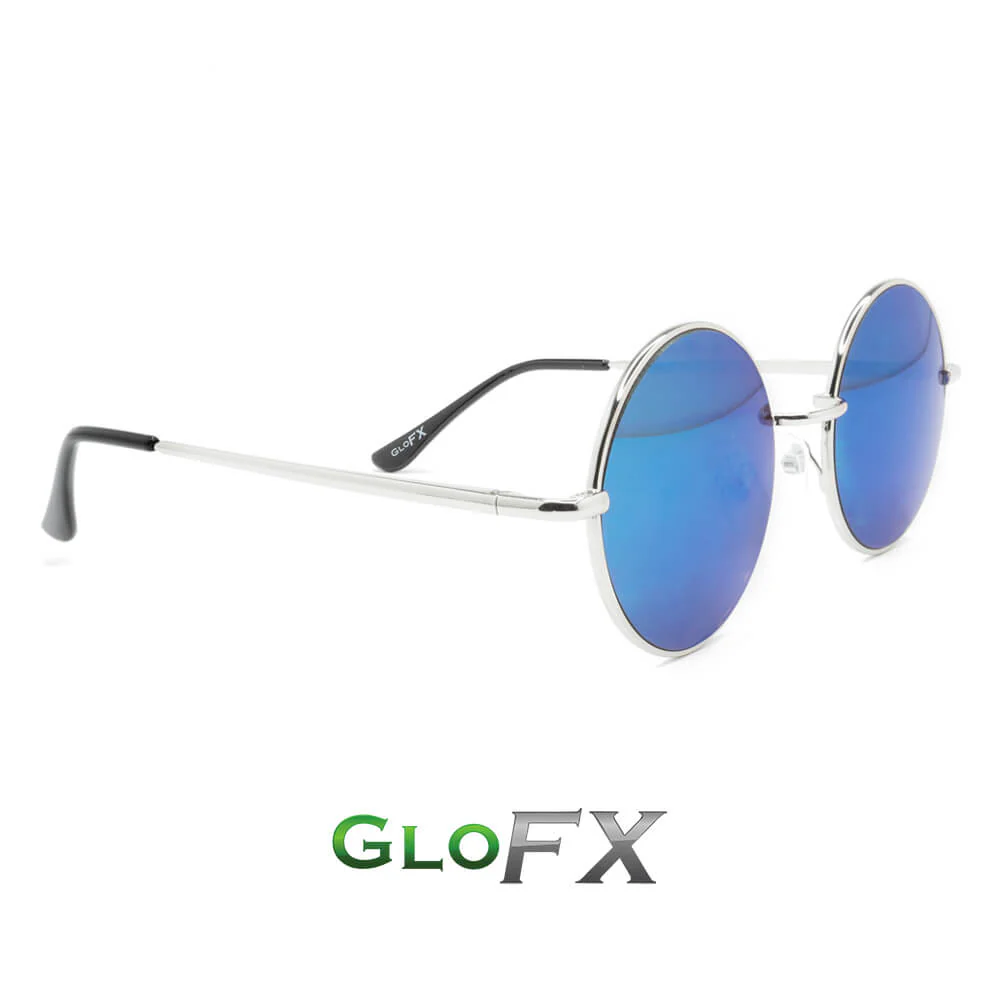 GloFX Imagine Diffraction Glasses Blue Mirror - Image 9