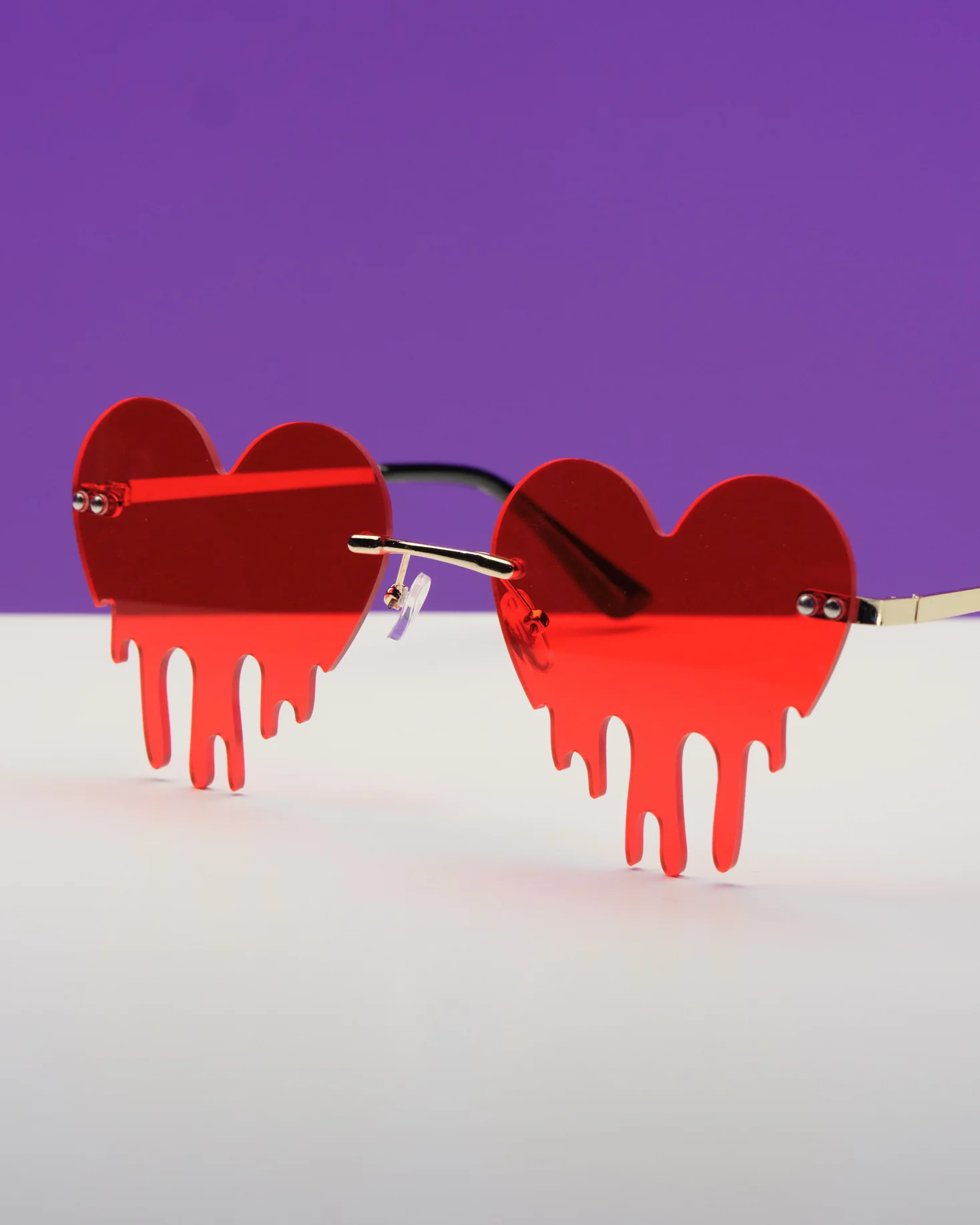 Heart Drip Sunglasses - Image 3