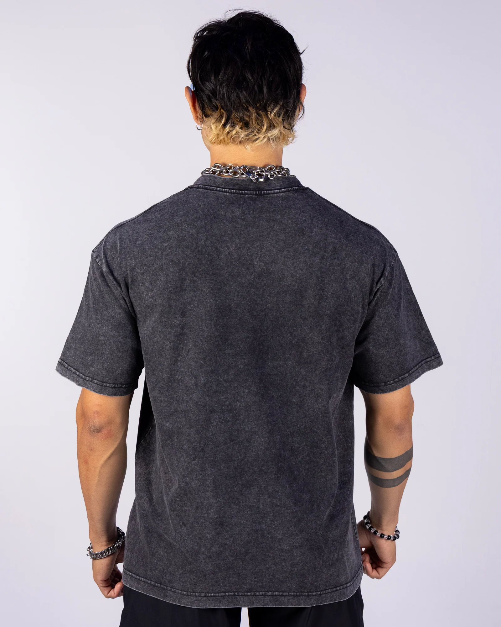 I'm The DJ Men's Black/Pink T-Shirt - Image 4