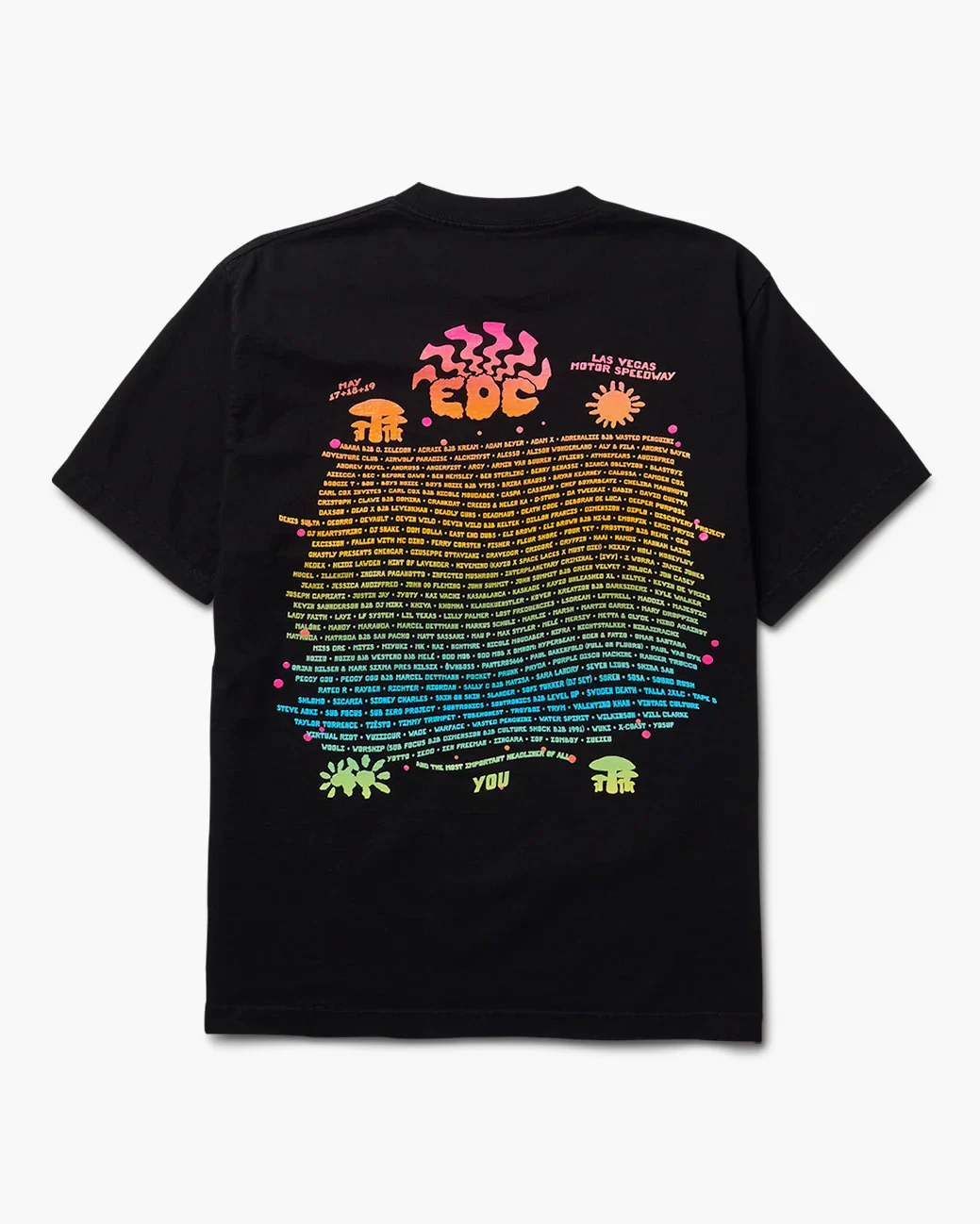 Insomniac EDCLV 2024 Gradient Lineup Tee - Image 2