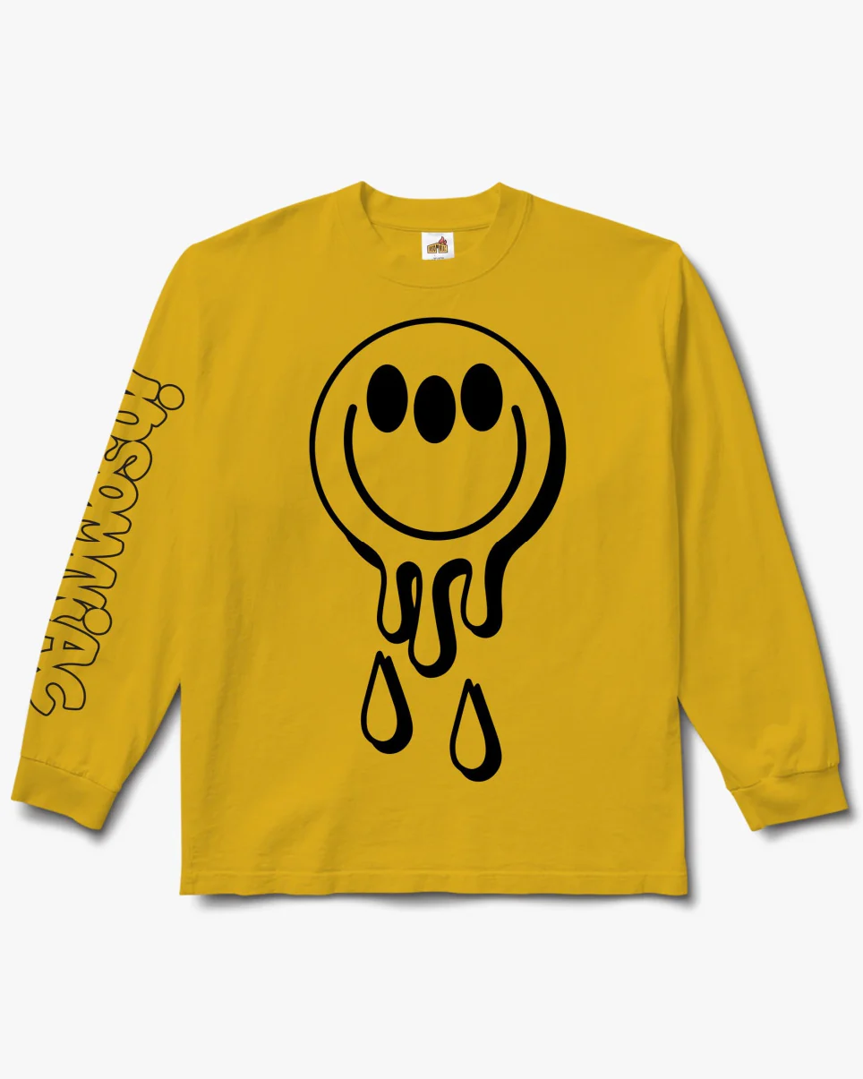 Insomniac Melted Smiley L/S Tee - Image 6