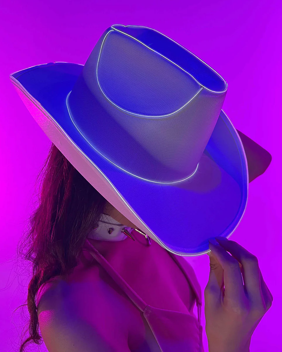 LED Cowboy Hat - Image 3