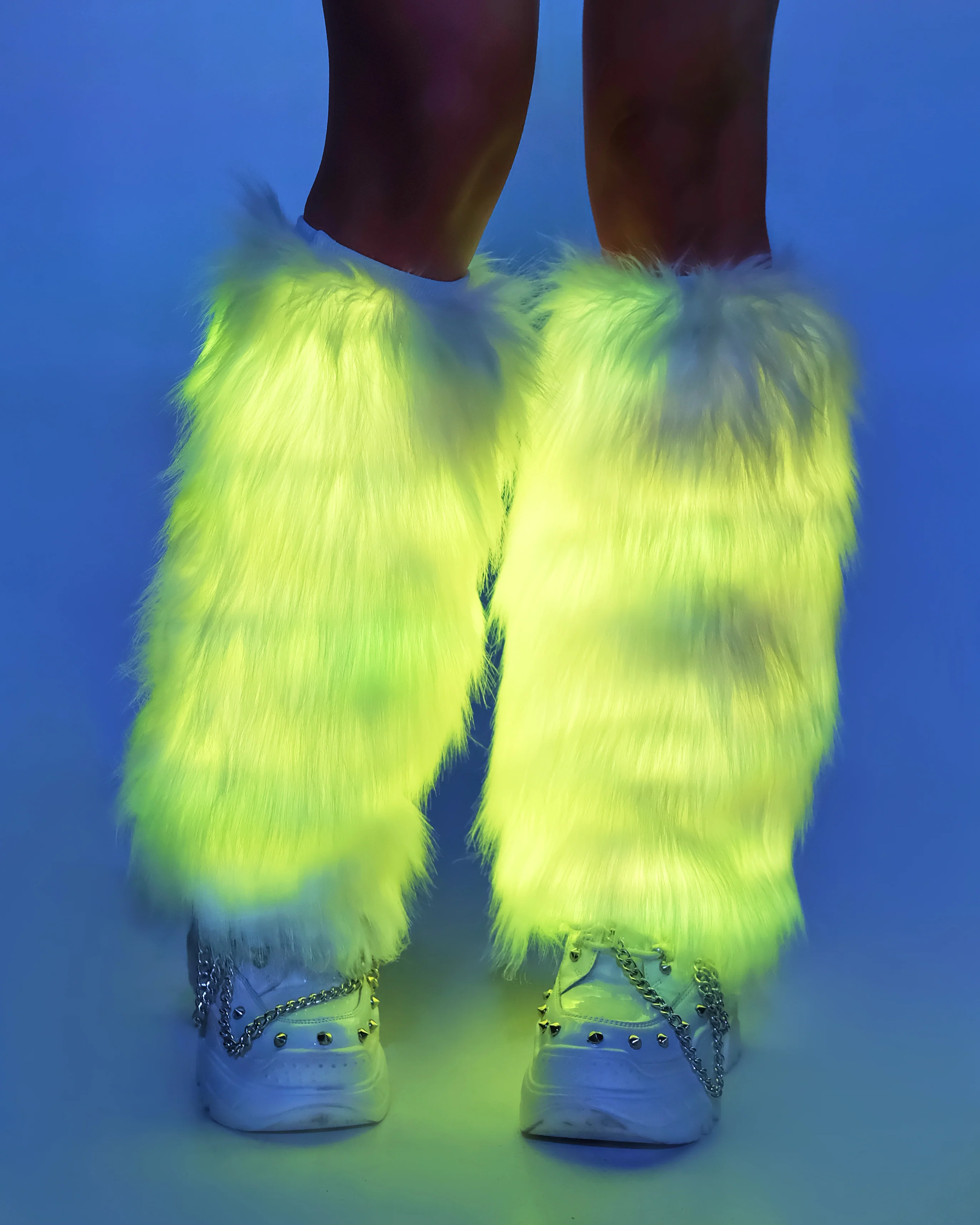 Light Up White Fluffies - Image 6