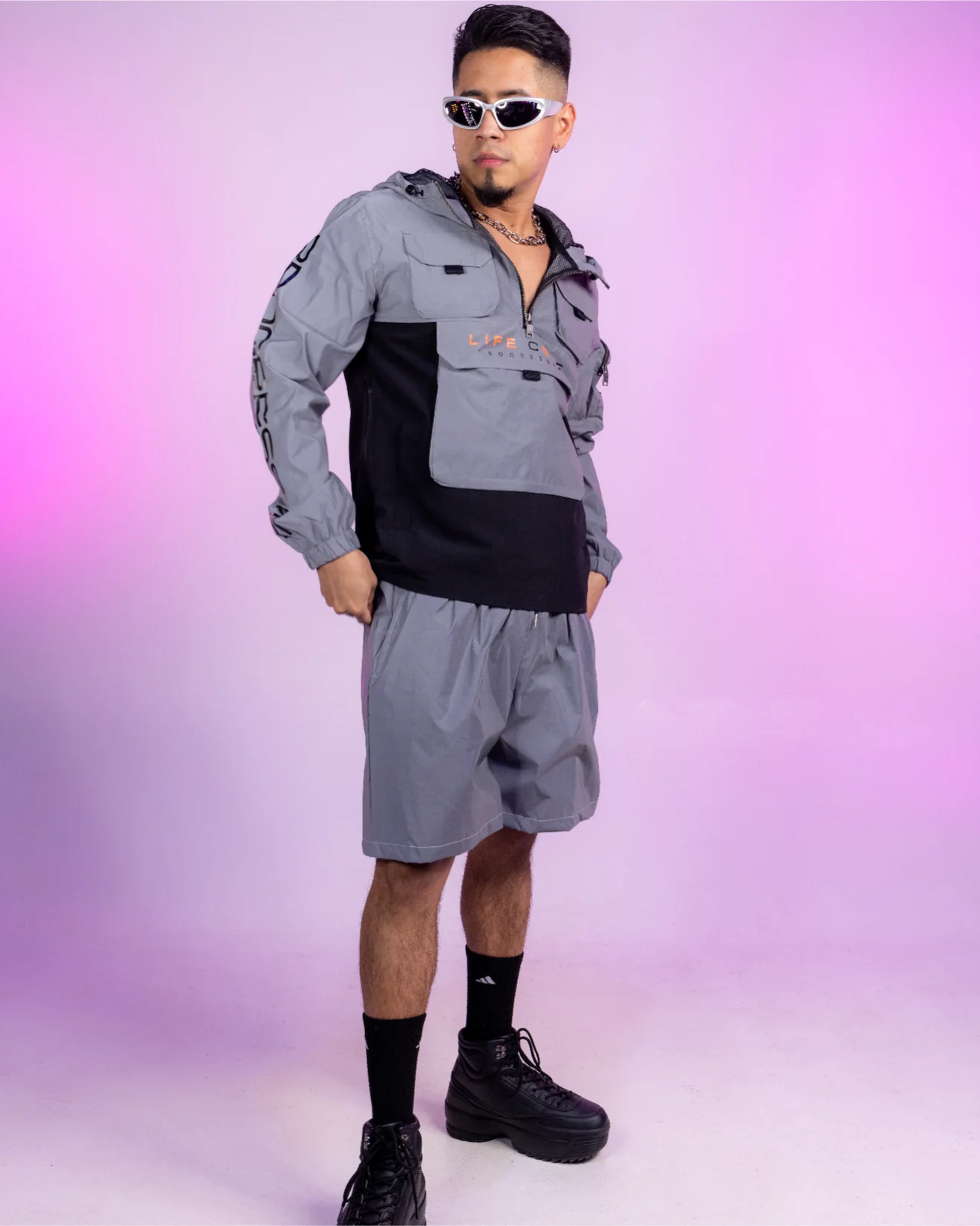 Night Light Reflective Windbreaker - Image 2