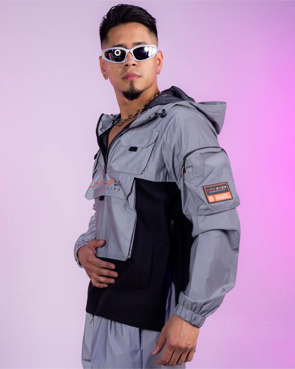 Night Light Reflective Windbreaker - Image 6