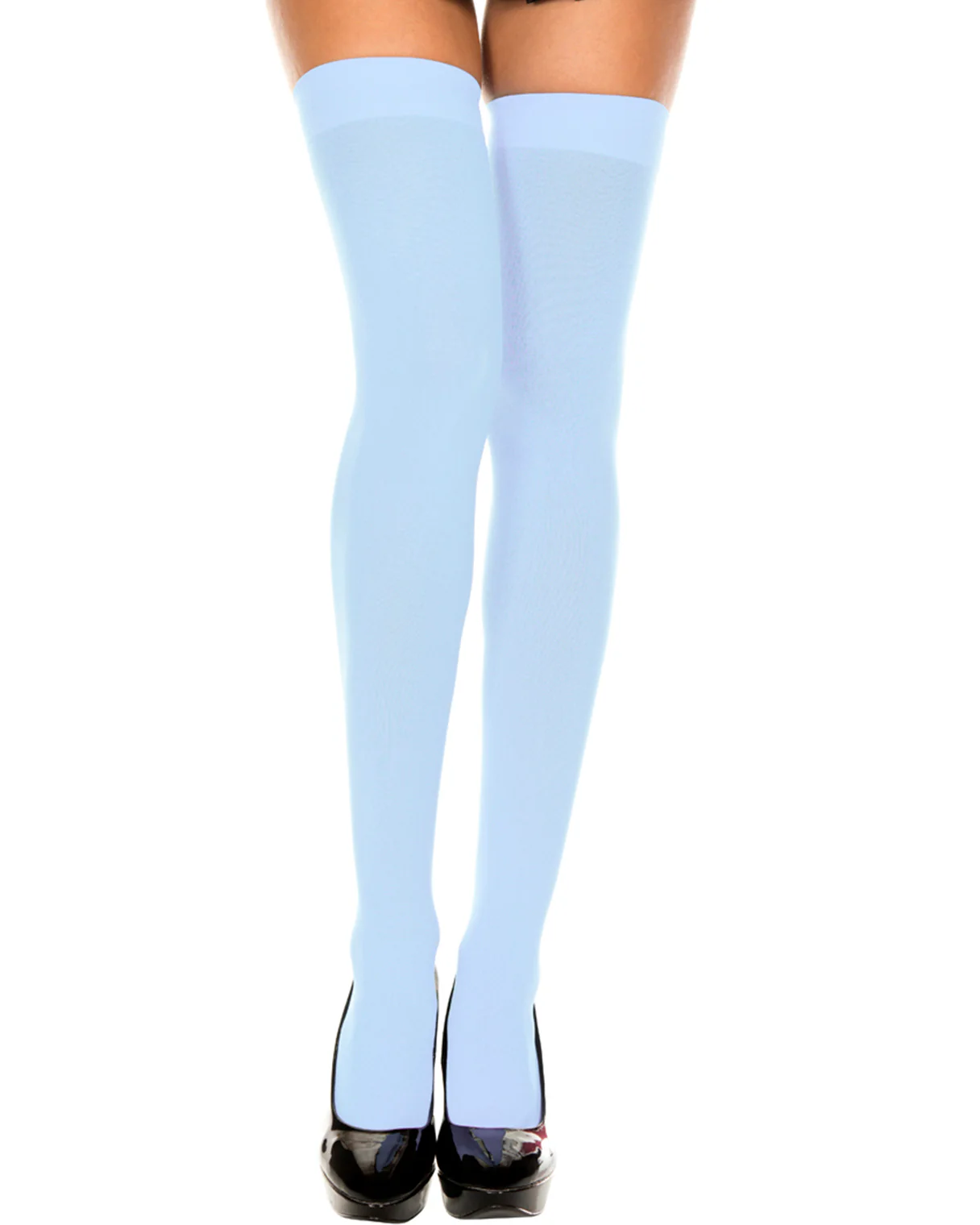 Opaque Thigh Highs - Image 4