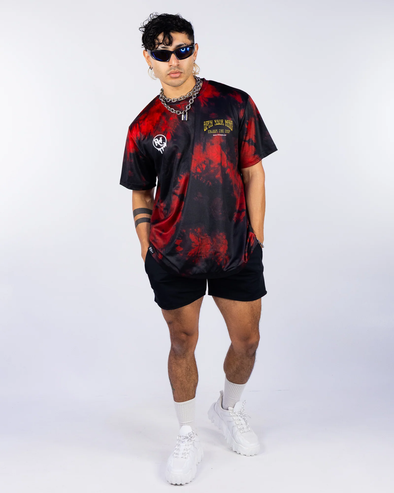 Open Your Mind, Enjoy The Trip Men's Tie Dye T-Shirt - Image 5