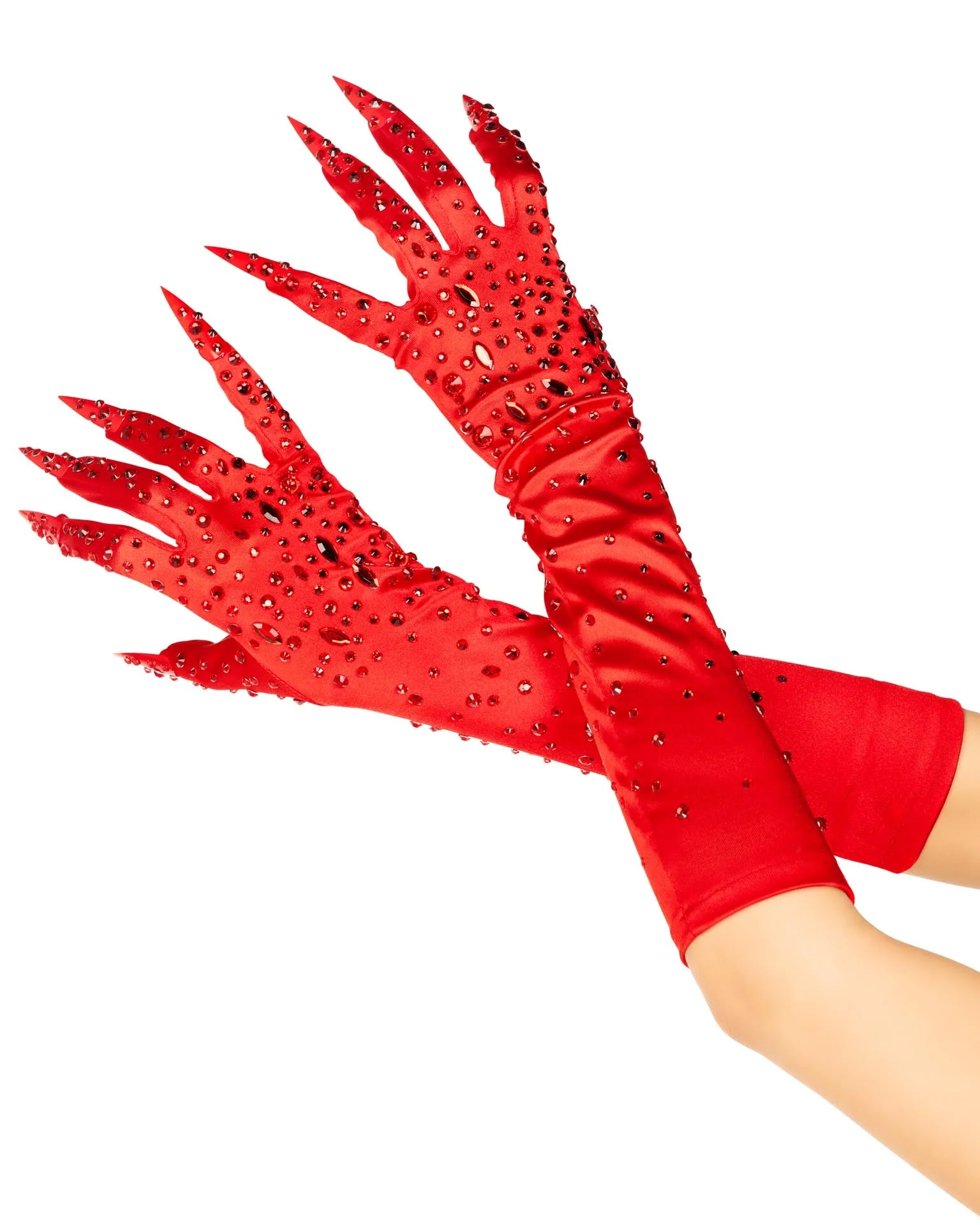 Rhinestone Claw Unisex Gloves - Image 4