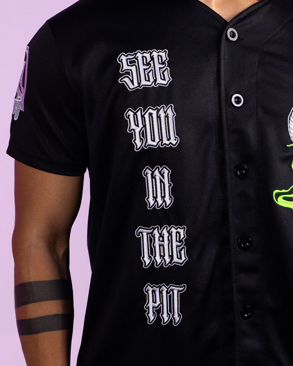 See You In The Pit Baseball Jersey - Image 9