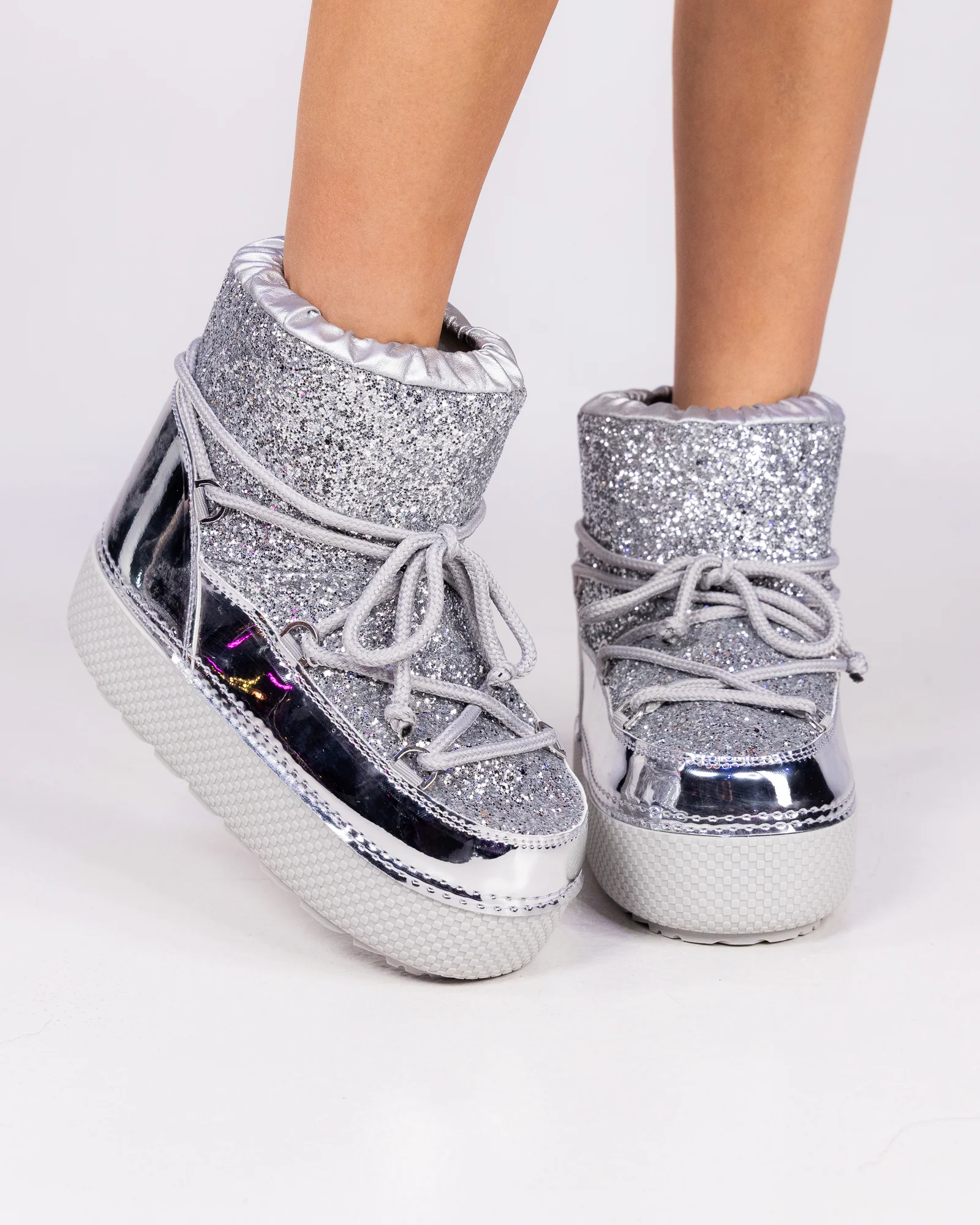 Silver Eclipse Women's Winter Booties