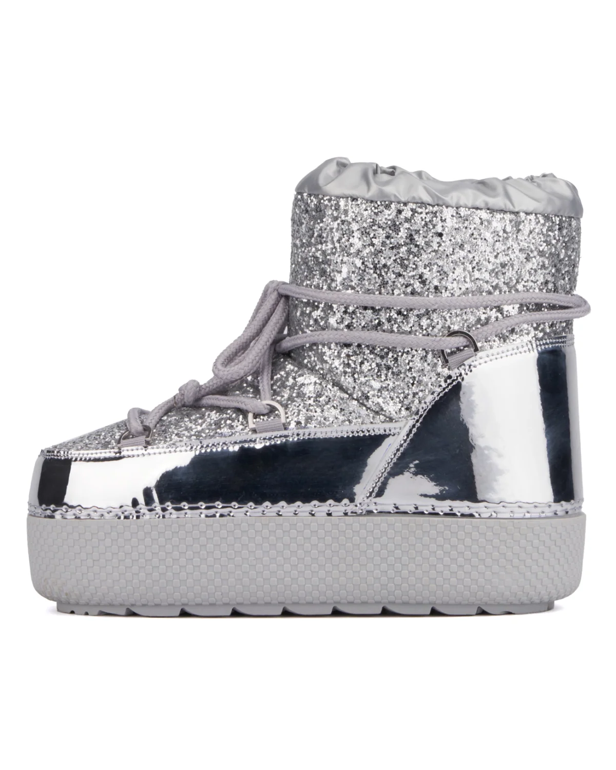 Silver Eclipse Women's Winter Booties - Image 5