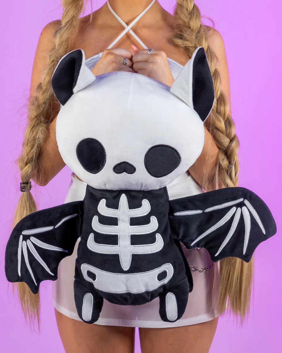 Skeleton Bat Backpack - Image 3