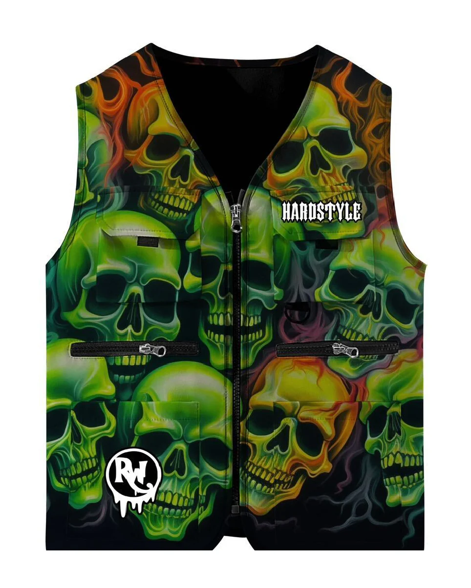 Skulls 150 BPM Utility Vest - Image 6