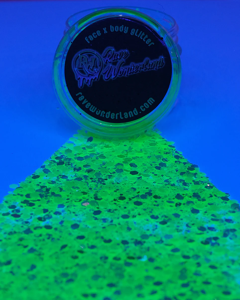 Slime Time Green Holographic Glitter - Image 2