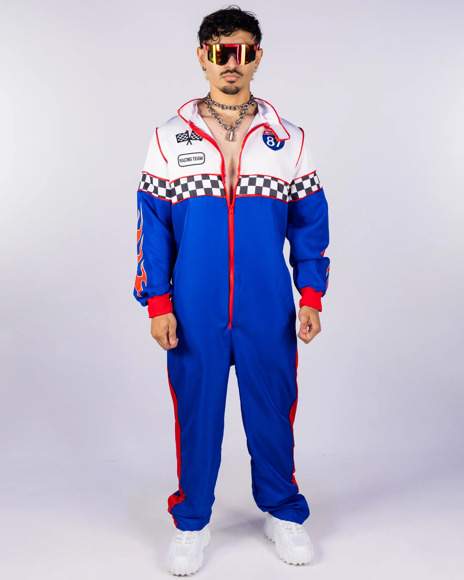 Speedway Racer Men's Costume - Image 3