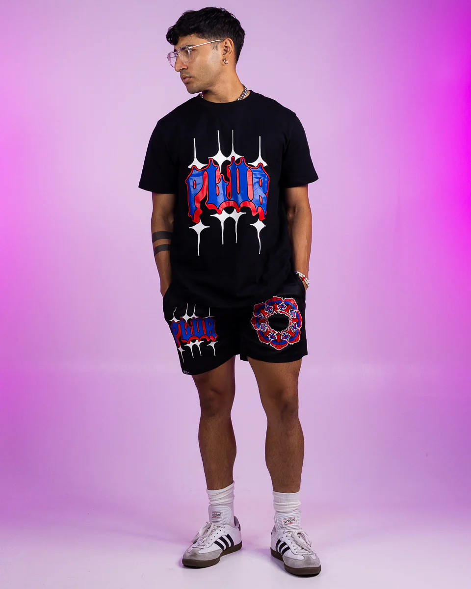 Stay Trippy PLUR Men's T-Shirt - Image 4