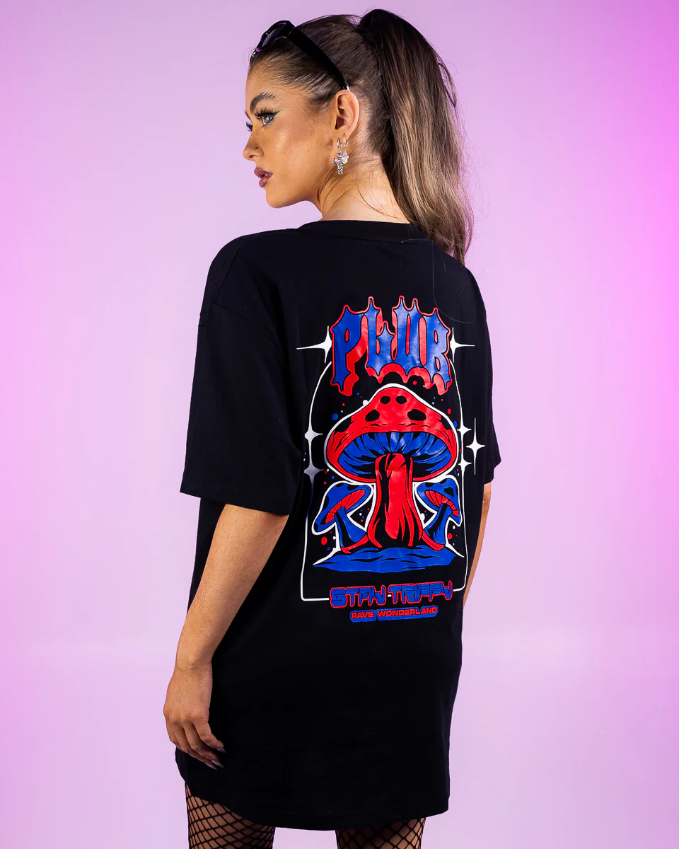Stay Trippy PLUR Men's T-Shirt - Image 8