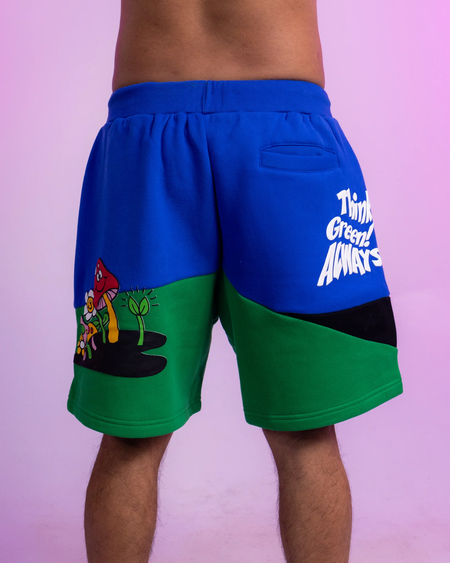 Men's Think Green Shorts - Image 2