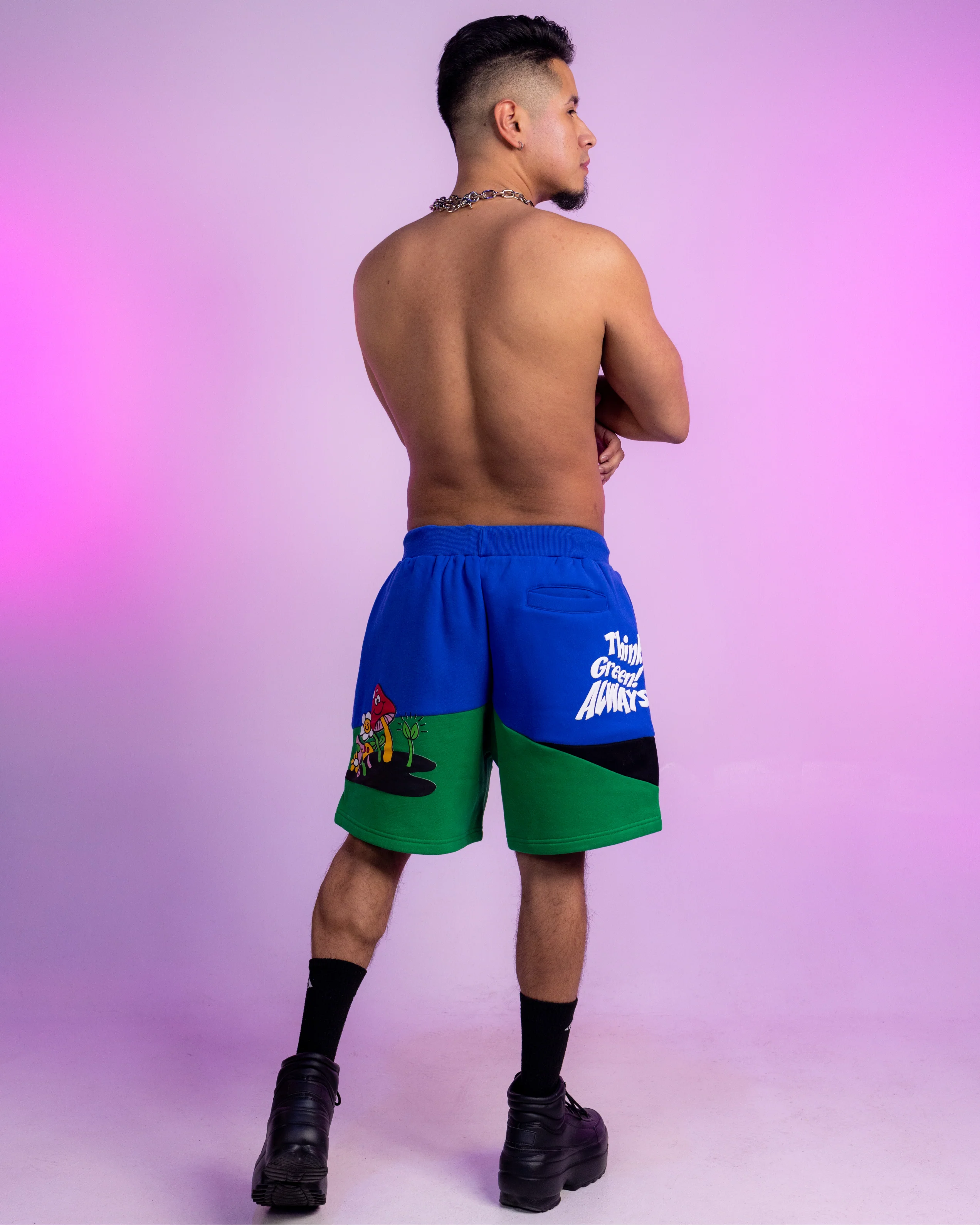Men's Think Green Shorts - Image 4