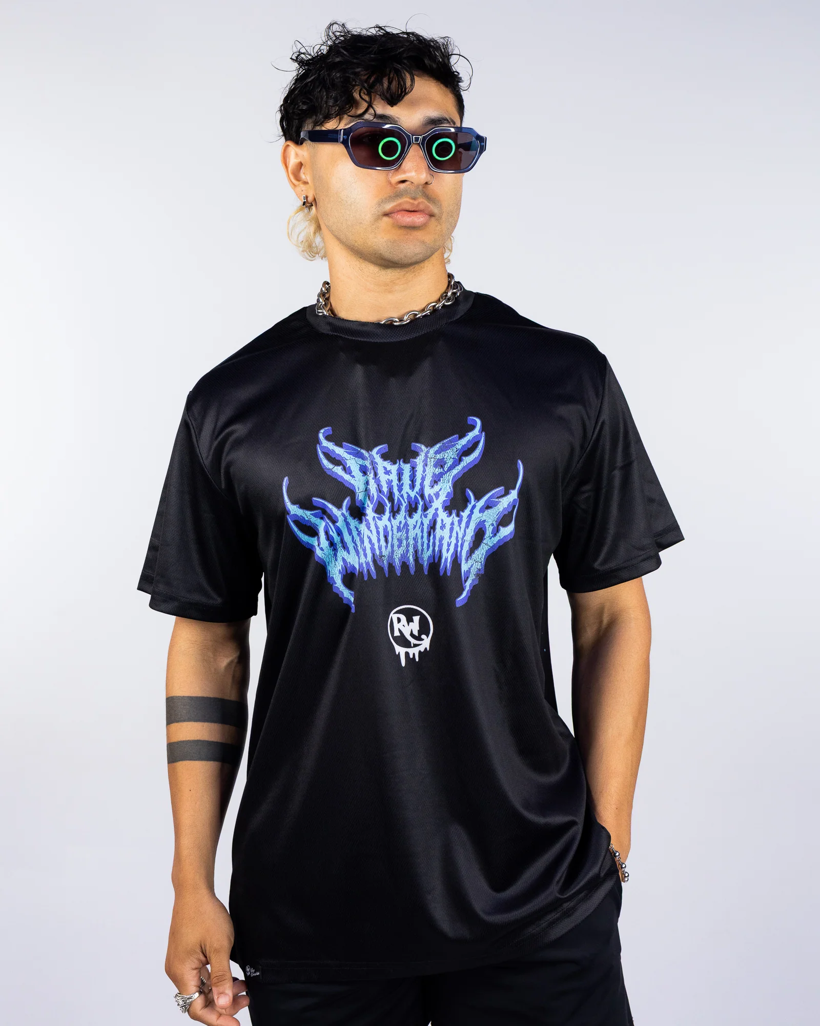 To Another World Men's Black T-Shirt - Image 2