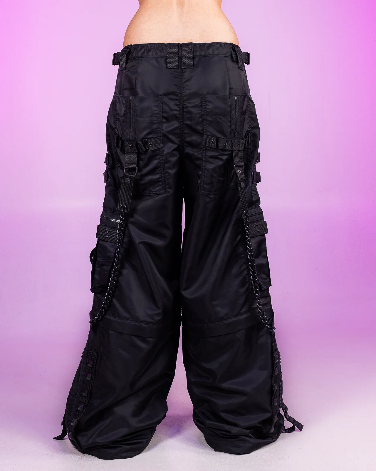 Tripp NYC Zip-Off Black Space Out Pants - Image 8
