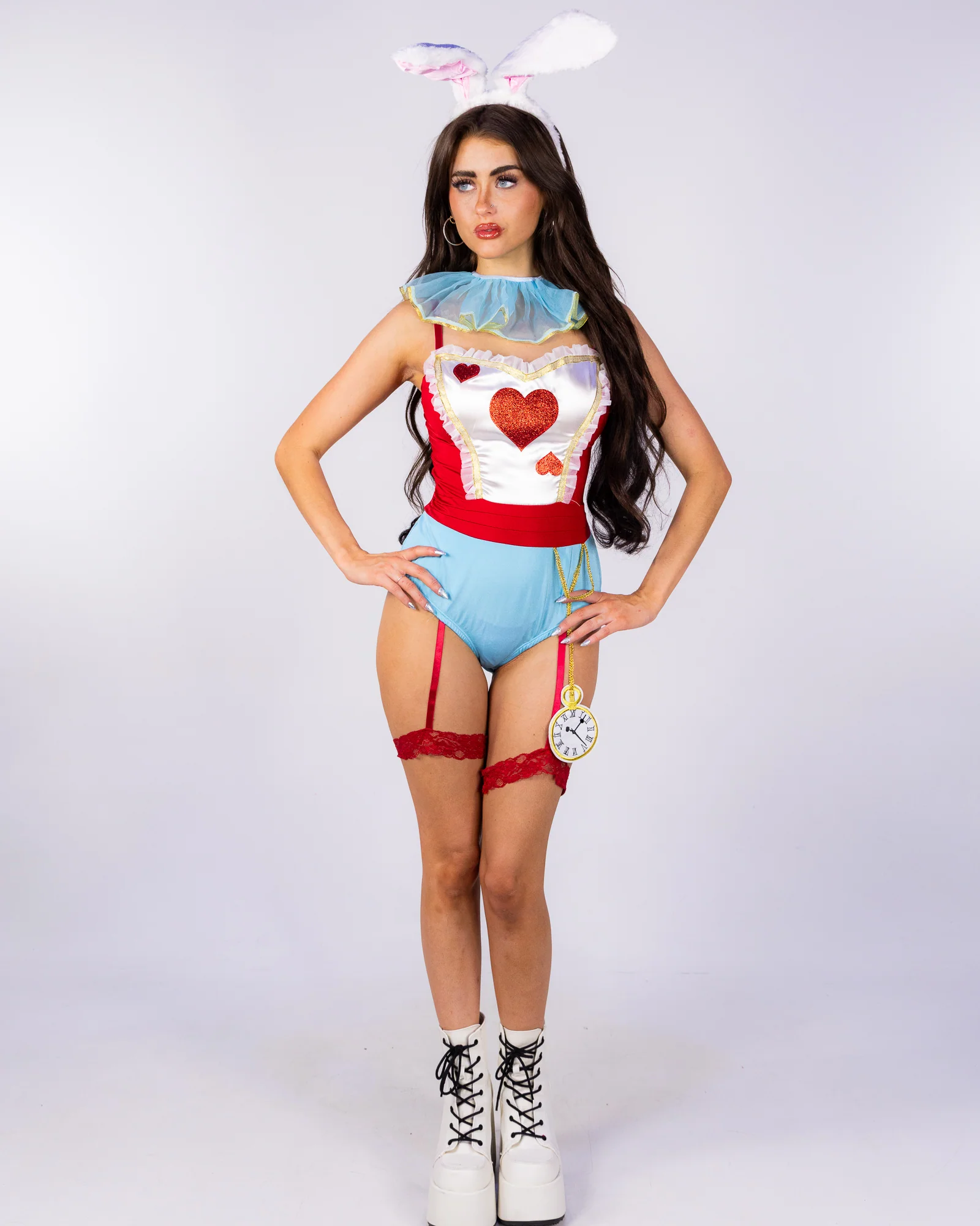 White Rabbit Women's 4pc Costume - Image 2
