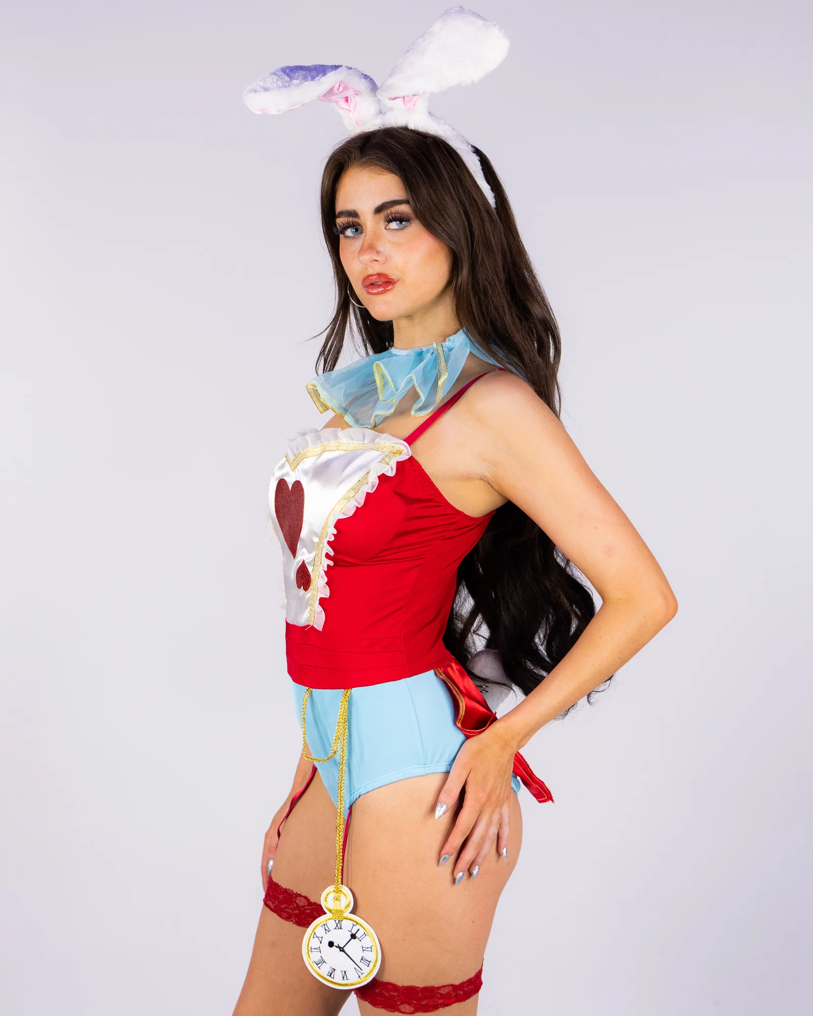 White Rabbit Women's 4pc Costume - Image 4