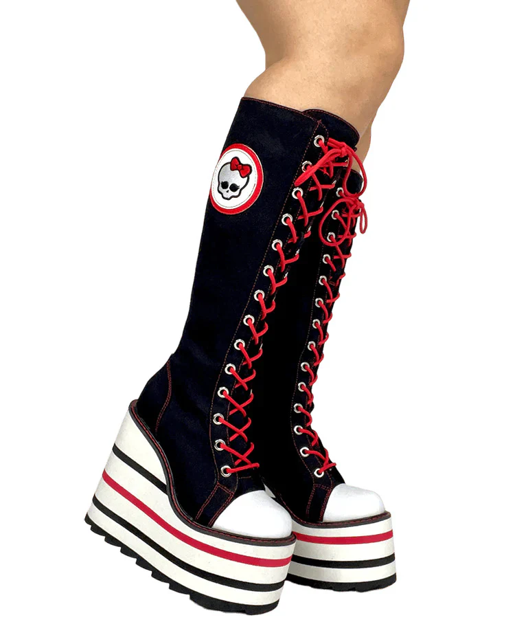 YRU x Monster High Ghoul Boots - Image 4